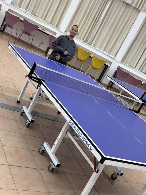 ⁦שולחן  Choppa top 18 blue 🦋🏓⁩ – תמונה ⁦6⁩
